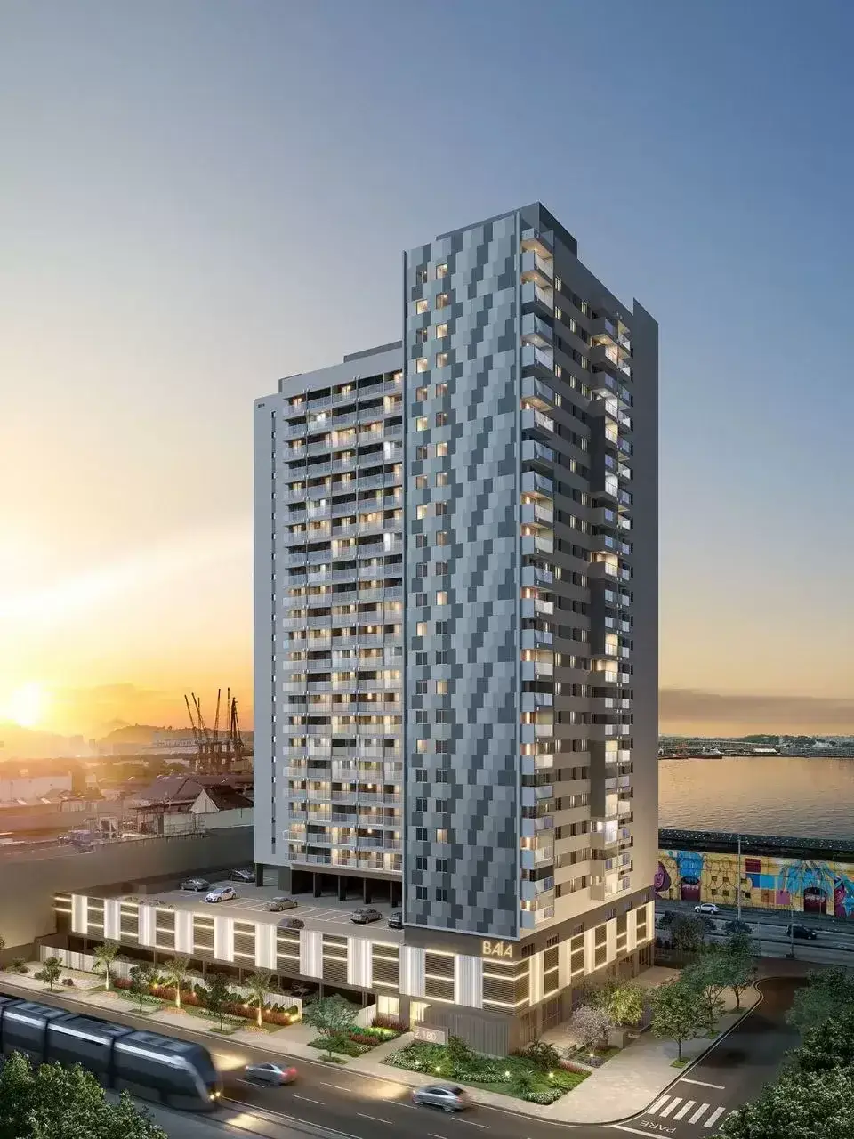 Baía Guanabara Residences - Avenida Rodrigues Alves, 2180 — Centro da Cidade